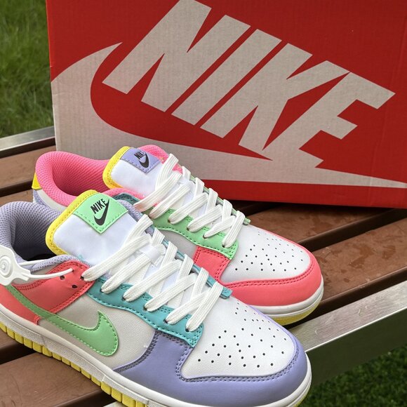 Nike Shoes - ✨Brand - New Nike Dunk Low “Pastel Mix” | Cloud - Comfort & Head - Turning Stree